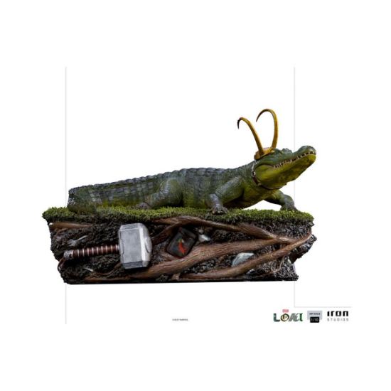 Picture of Iron Studios Loki  - Alligator Loki Art Scale Statue (1/10) (MARCAS57121-10)