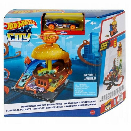 Picture of Mattel Hot Wheels City - Downtown Burger Drive-Thru (HDR26)