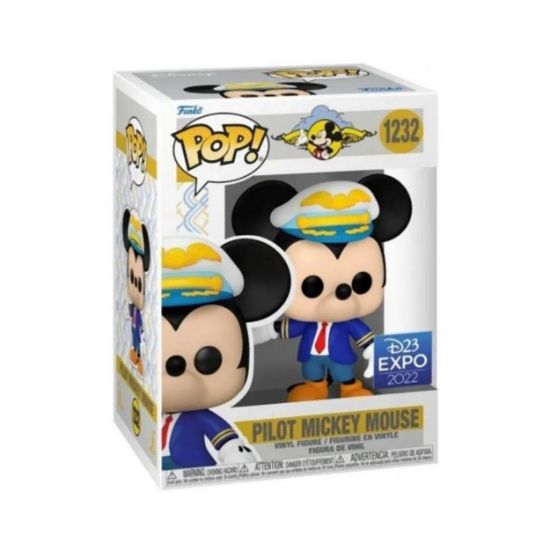 Picture of Funko Pop! Disney: Pilot Mickey Mouse (Special Edition) #1232 Vinyl Figure