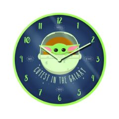 Picture of Pyramid Star Wars: The Mandalorian (Cutest in the Galaxy) Wall Clock (GP85454)