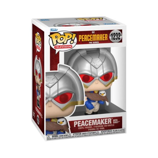 Picture of Funko Pop! Television: DC Peacemaker the Series - Peacemaker with Eagly #1232 Vinyl Figure