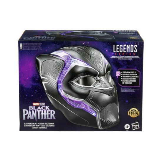 Picture of Hasbro Fans - Marvel Black Panther: Legends Series - Electronic Helmet Premium Role Play Accessory (Excl.) (F3453)