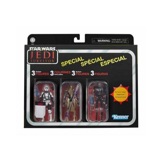 Picture of Hasbro Fans - Disney Star Wars Jedi Survivor: The Vintage Collection - 3 Action Figures Multipack (F5564)