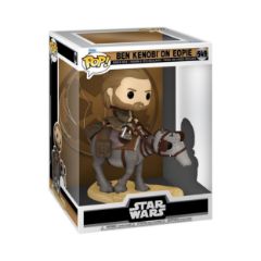 Picture of Funko Pop! Disney Deluxe: Star Wars - Ben Kenobi on Eopie #549 Bobble-Head Vinyl Figure