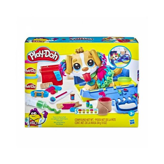 Picture of Hasbro Play-Doh Care 'n Carry Vet Playset (F3639)