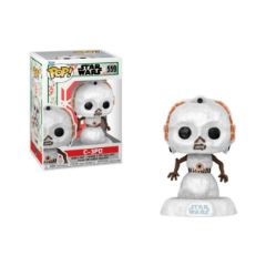 Picture of Funko Pop! Disney Star Wars: Holiday - C-3PO (SNWMN) #559 Bobble-Head Vinyl Figure