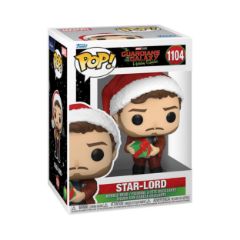 Picture of Funko Pop! Marvel: The Guardians of the Galaxy Holiday Special - Star-Lord #1104 Bobble-Head Vinyl Figure