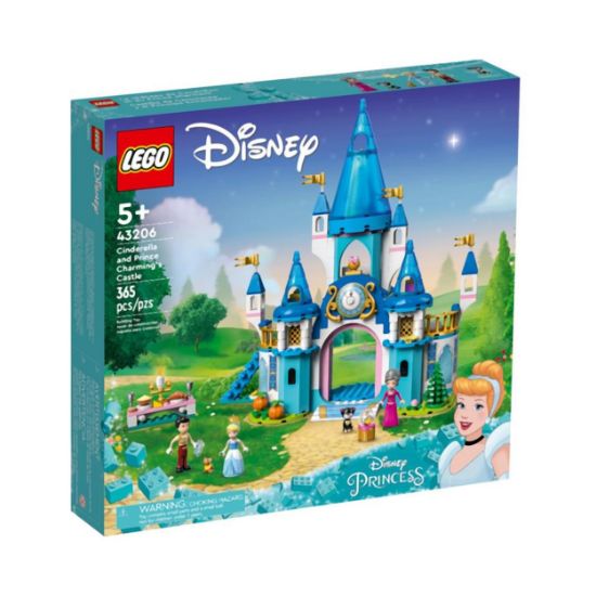 Picture of LEGO® Disney Princess™: Cinderella and Prince Charming's Castle (43206)