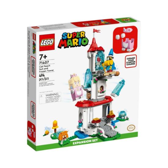 Picture of LEGO® Nintendo Super Mario™: Cat Peach Suit and Frozen Tower (Expansion Set) (71407)