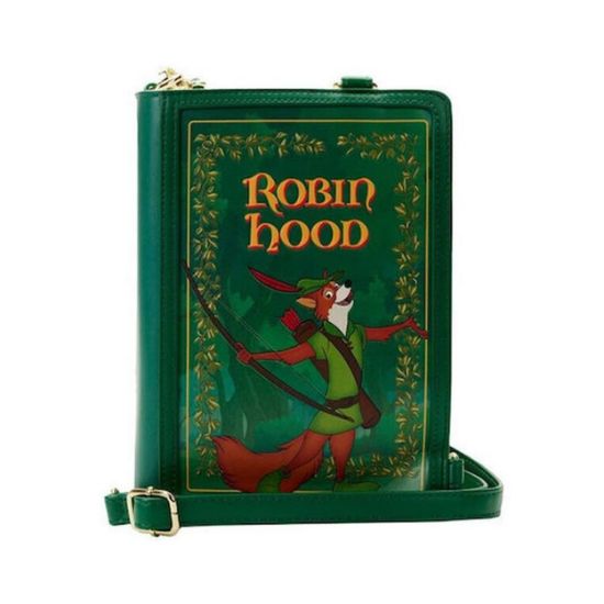 Picture of Loungefly Disney: Classic Book - Robin Hood Convertible Crossbody Bag (WDTB2672)