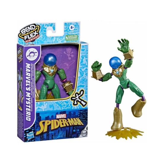 Picture of Hasbro Marvel Spider-Man Bend And Flex Missions - Marvel's Mysterio Action Figure (F3846)