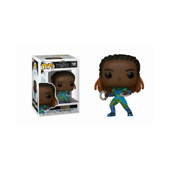 Picture of Funko Pop! Marvel: Black Panther Wakanda Forever - Nakia #1101 Bobble-Head Vinyl Figure