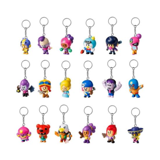 Picture of P.M.I. Brawl Stars Figural Keychain - 1 Pack (S1) (Random) (BRW8010)