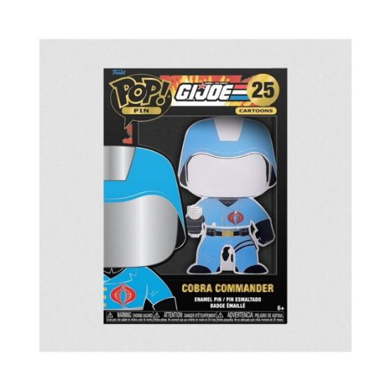 Picture of Funko Pop! Cartoons Pin: GI Joe - Cobra Commander #25 Large Enamel Pin (GIJPP0002)