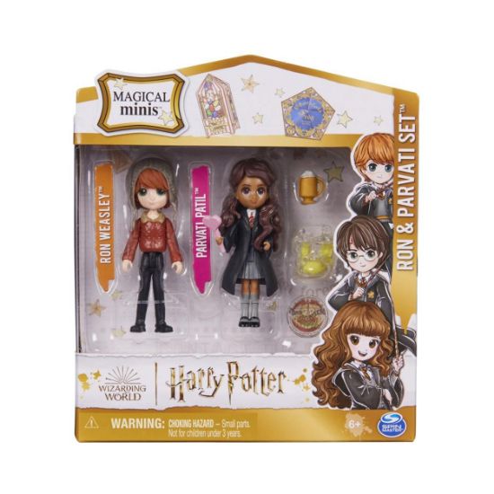 Picture of Spin Master Wizarding World Harry Potter: Ron & Parvati Set Magical Minis (6064902)