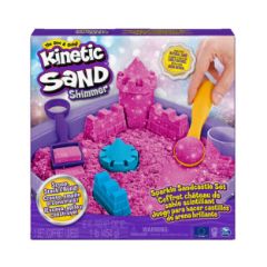 Picture of Spin Master Kinetic Sand Shimmer - Sparkle Sandcastle Set (Pink) (6063520)