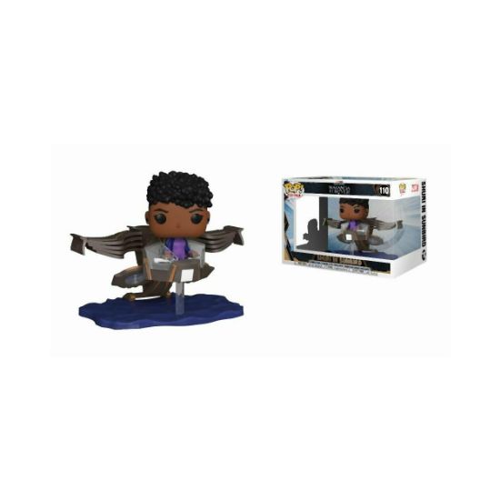 Picture of Funko Pop! Rides Super Deluxe: Marvel Black Panther Wakanda Forever - Shuri in Sunbird #110 Bobble-Head Vinyl Figure