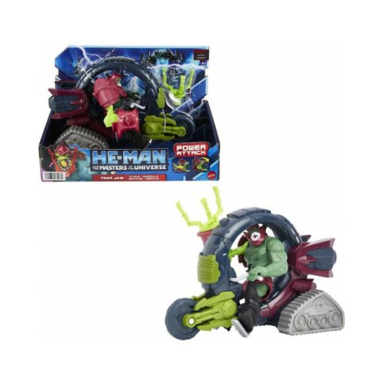 Picture of Mattel He-Man and the Masters of the Universe: Power Attack - Trap Jaw Cycle (HDT10)