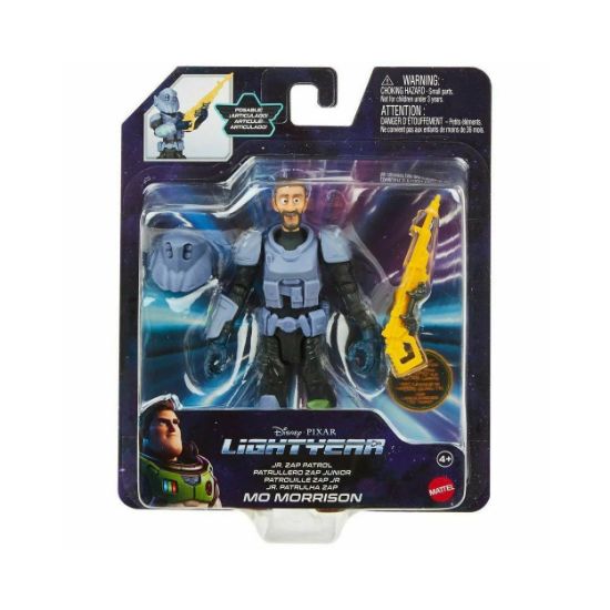 Picture of Mattel Disney Pixar Lightyear: Mo Morrison JR. Zap Patrol Action Figure (HHJ83)