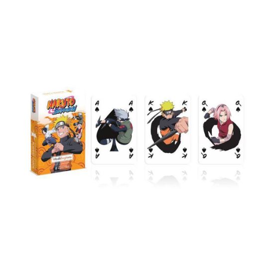 Picture of Winning Moves: Waddingtons No.1 - Naruto Playing Cards (WM03022-EN1)