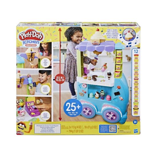 Picture of Hasbro Play-Doh: Kitchen Creations - Ultimate Ice Cream Truck Playset (F1039)