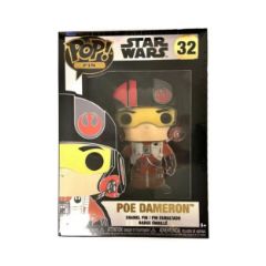 Picture of Funko Pop! Pin: Disney Star Wars - Poe Dameron #32 Large Enamel Pin