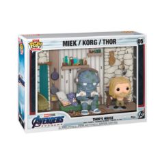 Picture of Funko Pop! Moment Deluxe: Marvel Avengers Endgame - Thor’s House (Miek / Korg / Thor) #05 Vinyl Figures