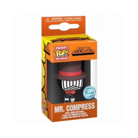 Picture of Funko Pocket Pop!: My Hero Academia - Mr. Compress (Hideout) Vinyl Figure Keychain