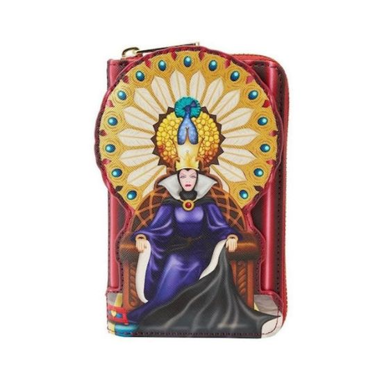 Picture of Loungefly Disney: Snow White - Evil Queen Throne Zip Around Wallet (WDWA2533)