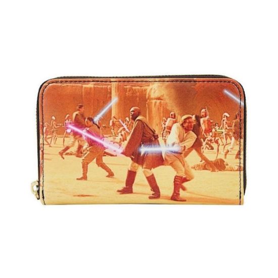 Picture of Loungefly Disney Star Wars - Episode Two Attack of the Clones Scene Zip Around Wallet (STWA0238)