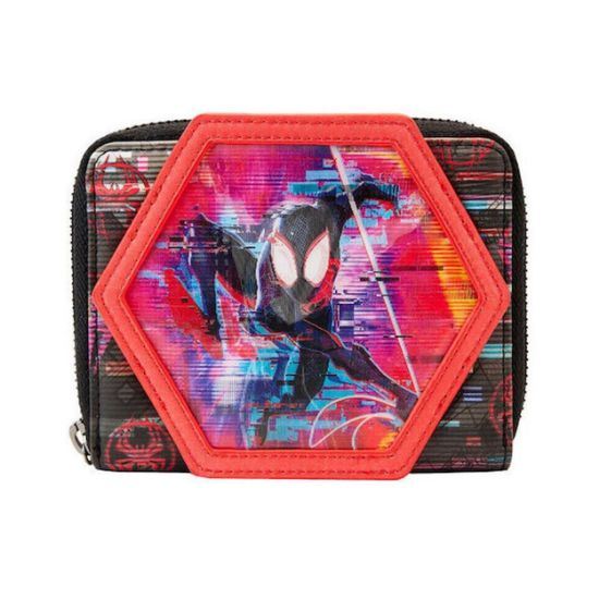 Picture of Loungefly Marvel: Spider-Man - Across The Spiderverse Lenticular Zip Around Wallet (MVWA0187)