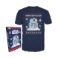 Picture of Funko Boxed Tees: Disney Star Wars Holiday - R2-D2 Snowman (S)