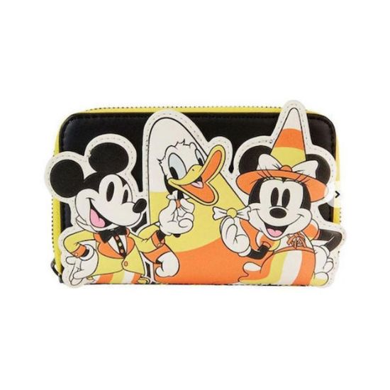 Picture of Loungefly Disney: Mickey And Friends - Candy Corn Zip Around Wallet (WDWA2650)