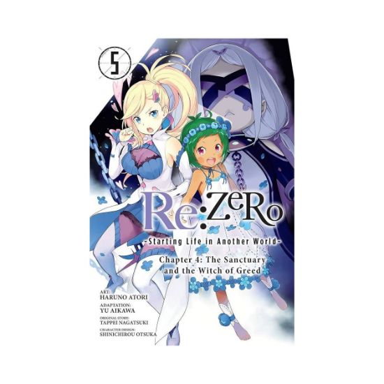 Picture of Yen Press Re:Zero -Starting Life In Another World-, Chapter 4: The Sanctuary And The Witch of Greed, Vol. 5 Paperback Manga