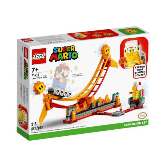 Picture of LEGO® Super Mario™: Lava Wave Ride Expansion Set (71416)