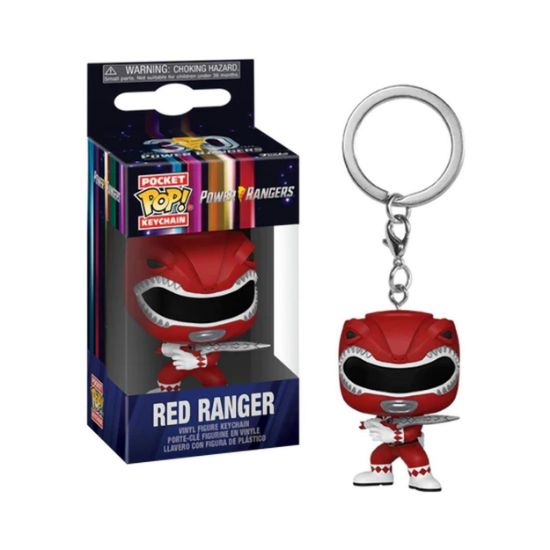 Picture of Funko Pocket Pop! Power Rangers - Red Ranger Vinyl Figure Keychain