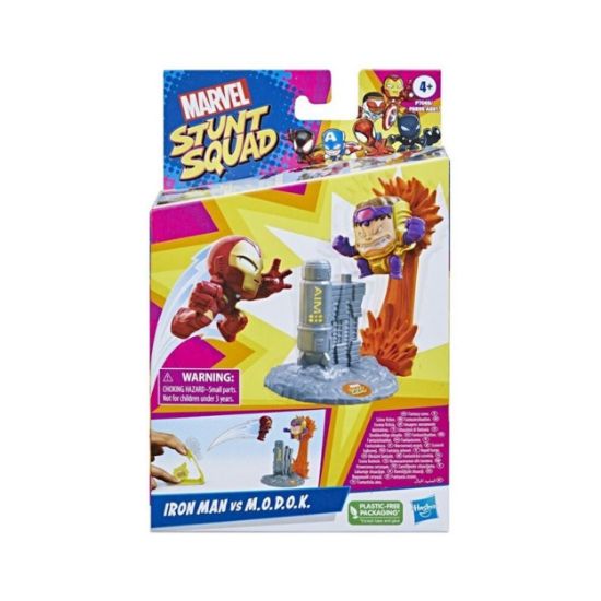 Picture of Hasbro Marvel: Stunt Squad - Iron Man Vs M.O.D.O.K.Fantasy Scene (F7065)