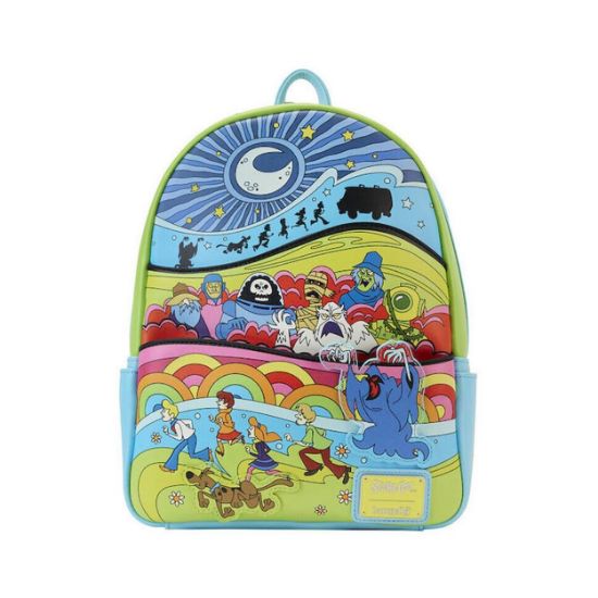 Picture of Loungefly Scooby Doo - Psychedelic Monster Chase Gitd Mini Backpack (SBDBK0007)