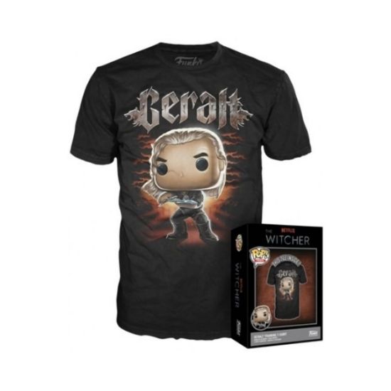 Picture of Funko Boxed Tees: The Witcher - Geralt Training (S)