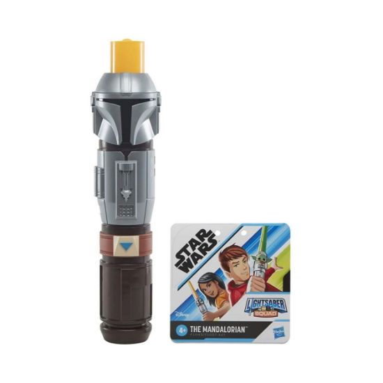 Picture of Hasbro Disney Star Wars: Lightsaber Squad - The Mandalorian Extendable Orange Lightsaber (F1043)