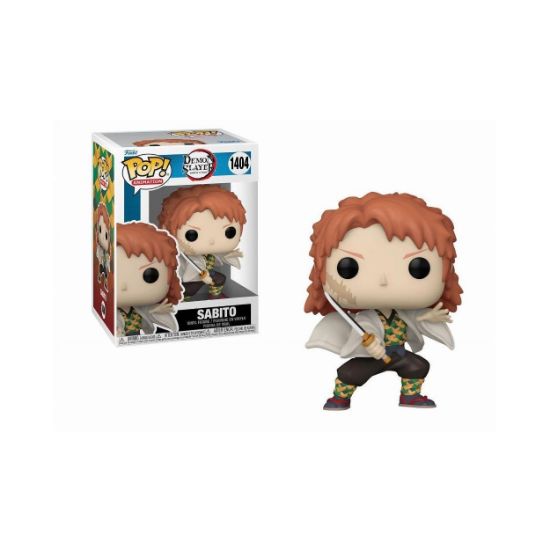 Picture of Funko Pop! Animation: Demon Slayer: Kimetsu No Yaiba - Sabito (No Mask) #1404 Vinyl Figure