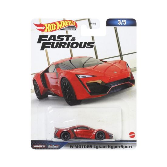 Picture of Mattel Hot Wheels Premium: Fast & Furious - W MOTORS Lykan HyperSport (HNW49)