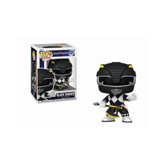 Picture of Funko Pop! Television: Power Rangers - Black Ranger #1371 Vinyl Figure