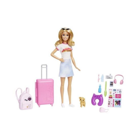 Picture of Mattel Barbie: Travel Set with Puppy (HJY18)