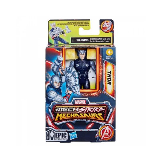 Picture of Hasbro Marvel Mech Strike: Mechasaurus - Thor (6") Action Figure (F6673)