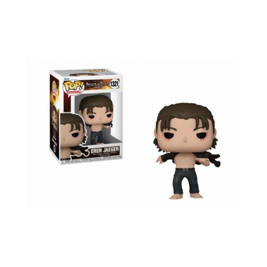 Picture of Funko Pop! Animation: Attack on Titan - Eren Jeager #1321 Vinyl Figure