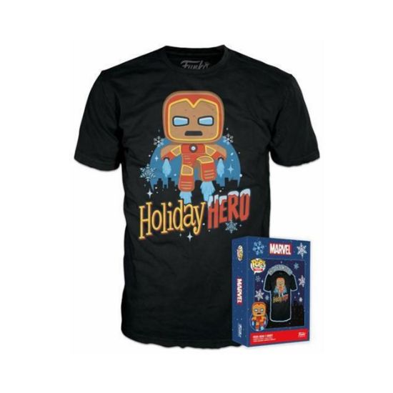 Picture of Funko Boxed Tee: Marvel - Gingerbread Iron Man (XL)