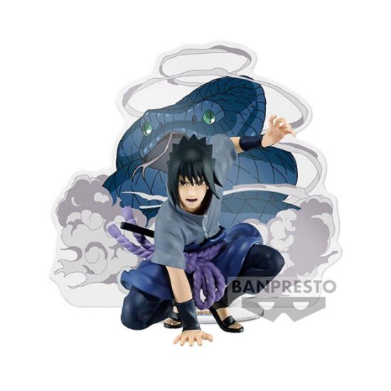 Picture of Banpresto Panel Spectacle: Naruto Shippuden - Sasuke Uchiha Statue (9cm) (88033)