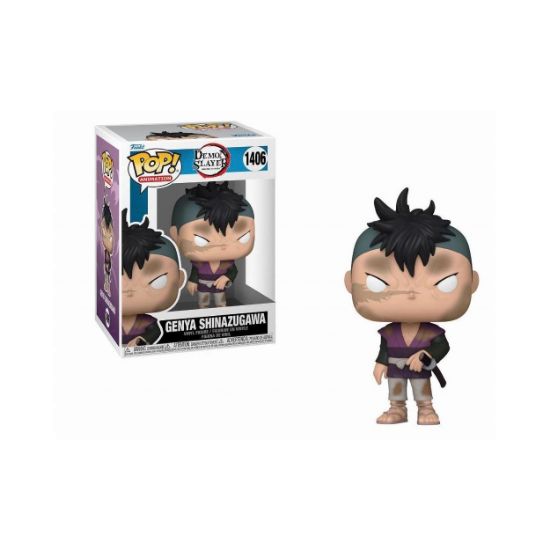 Picture of Funko Pop! Animation: Demon Slayer Kimetsu no Yaiba - Genya Shinazugawa #1406 Vinyl Figure