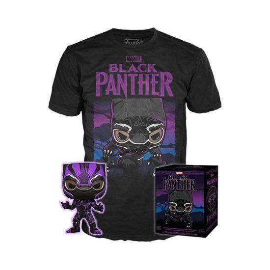 Picture of Funko Boxed Tee: Black Panther Wakanda Forever T-Shirt (L)